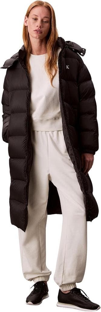 Calvin Klein Lange Puffer: Tweede kansje, OP = OP!, Kleding | Dames, Calvin Klein Jeans, Verzenden, Zo goed als nieuw