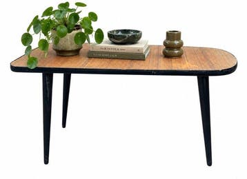 Bijzettafel - Hout - Mid-Century bijzettafel - Vintage –