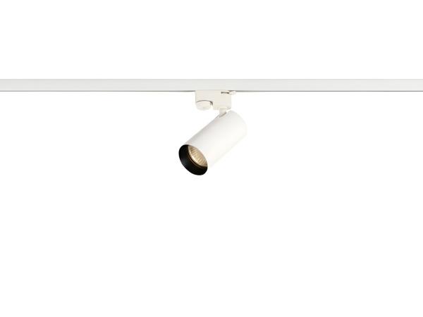 Veiling - 24x Railspot GU10 Armatuur cilinder zand wit met z, Maison & Meubles, Lampes | Suspensions