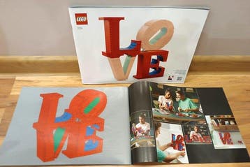 Lego - Technic - 31214 - SUPER ZESTAW - Lego Art - LOVE -, Nieuw