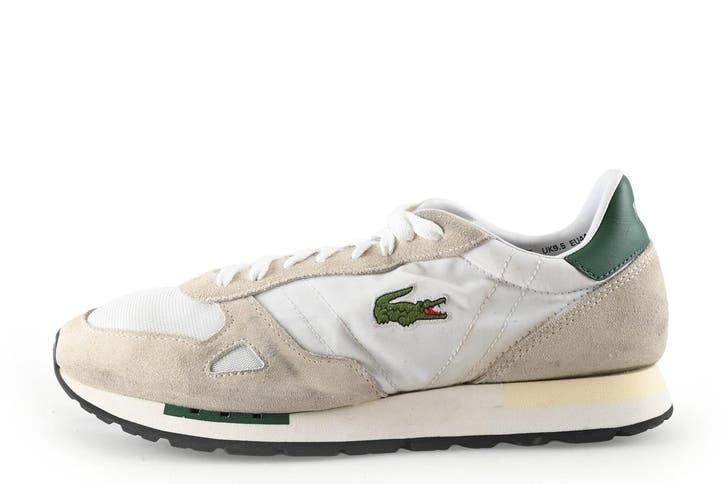 Lacoste Sneakers in maat 44 Wit, Kleding | Heren, Schoenen, Wit, Zo goed als nieuw, Sneakers, Verzenden