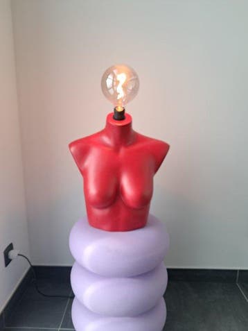 Hans Boodt - Tafellamp - Hars, polyester