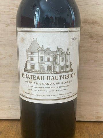 1970 Château Haut Brion - Pessac-Léognan 1er Grand Cru