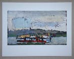 Nicolas de Staël (1904-1955) - Rosny, bateau sur la Seine, Antiek en Kunst