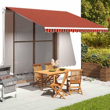 vidaXL Vervangingsdoek voor luifel 400x350 cm polyester, Verzenden