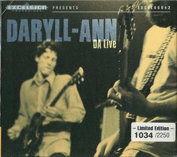 Daryll-Ann - D.A. Live Limited Edition, Numbered, Verzenden, Gebruikt