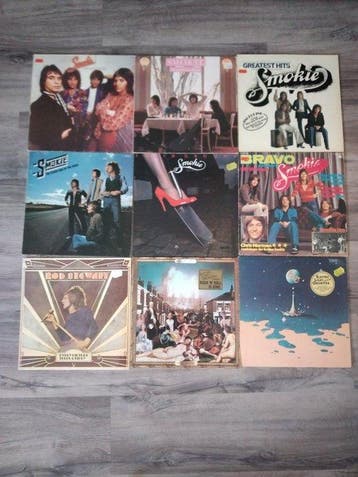 6 x Smokie + 2 x Electric Light Orchestra ELO + 1 x Rod, Cd's en Dvd's, Nieuw in verpakking