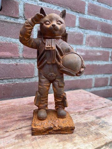 Decoratief ornament - Europa - standbeeld van een