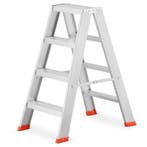 HIGHER ladder 2x4 treden | Tweede kansje | OP = OP, Verzenden, Trap, Zo goed als nieuw, Opvouwbaar of Inschuifbaar