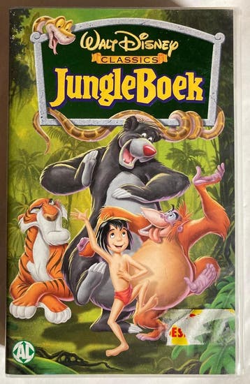 JUNGLE BOOK (1967) (VHS), Cd's en Dvd's, Gebruikt