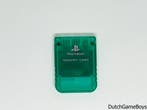 Playstation 1 / PS1 - Memory Card - Emerald Green, Games en Spelcomputers, Verzenden, Gebruikt