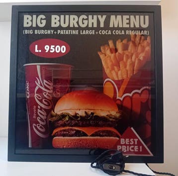 Burghy - Burghy Heritage – Originele Icoon Big Burghy Menu