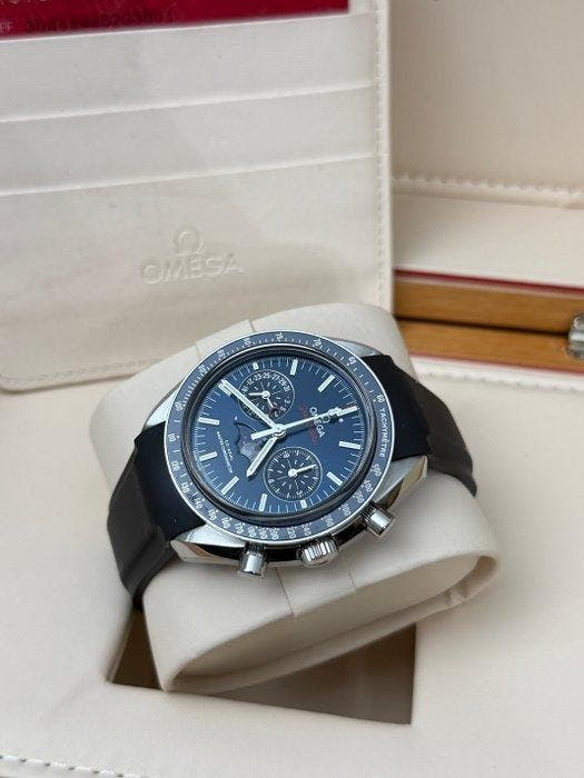 Omega - Speedmaster Moonwatch Moonphase -, Handtassen en Accessoires, Horloges | Heren
