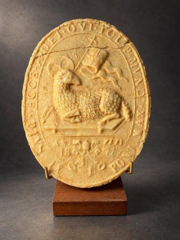 Reliekhouder - Was - 1850-1900 - Agnus Dei Pie IX