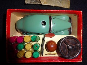 Schuco - Telesteering Car 3000 - Jouet en étain à remontoir