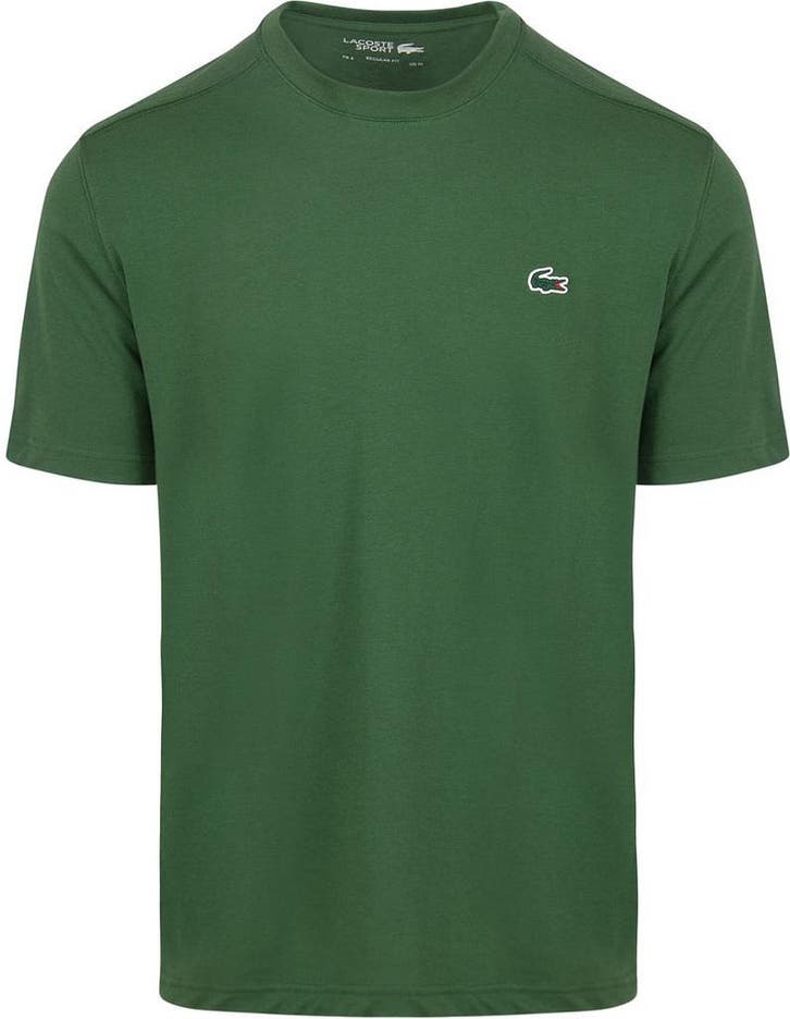 Lacoste Sport T-Shirt Donkergroen maat Maat 52/54 (L) Heren, Kleding | Heren, T-shirts, Nieuw, Maat 52/54 (L), Verzenden