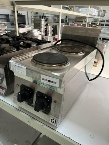 Gastro-Inox 600 Trendline elektrische kookplaat, 2 kookzones, Ophalen of Verzenden