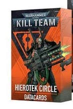 Kill Team Hierotek Circle datacards (Warhammer nieuw), Ophalen of Verzenden, Nieuw