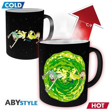 Rick and Morty Portal Heat Change Mok, Verzamelen, Ophalen of Verzenden, Nieuw