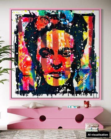 Mikko - Frida Kahlo Straps Series - XL [Unq 1/1], Antiek en Kunst