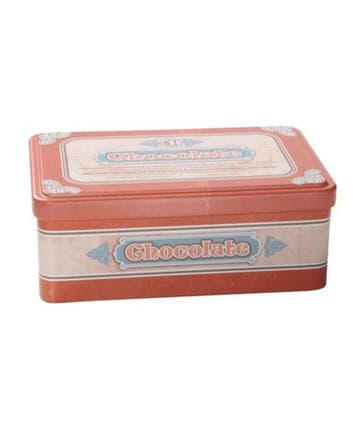 Retro Voorraaddoos Chocolade, Maison & Meubles, Cuisine| Tupperware, Verzenden