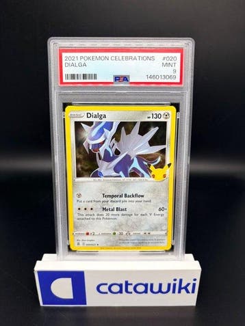 Pokémon - 1 Graded card - Dialga 020/025 PSA 9 - Sword &