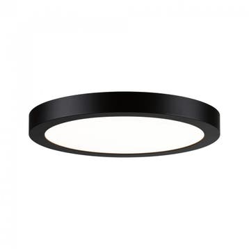Paulmann LED paneel opbouw 22 Watt rond 30cm mat zwart 4000K, Verzenden