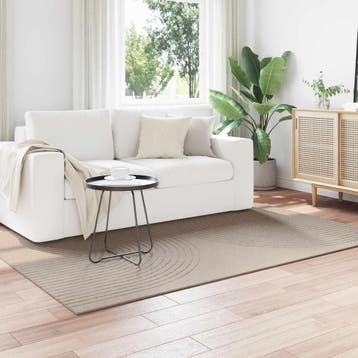 vidaXL Vloerkleden Rechthoekig GALATI Beige 230 x 160 cm, Verzenden