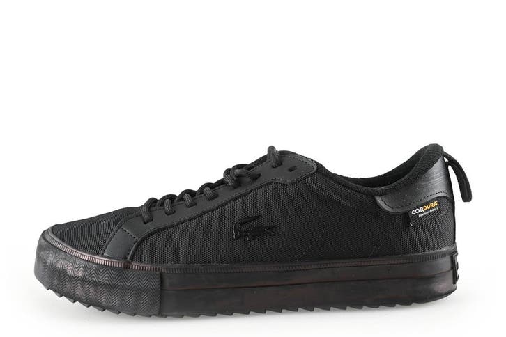 Lacoste Sneakers in maat 40½ Zwart, Vêtements | Hommes, Chaussures, Envoi