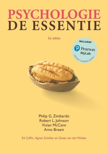Psychologie, de essentie, 5e editie met MyLab NL, Verzenden, Zo goed als nieuw, Philip G. Zimbardo