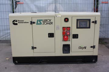 Veiling: Generator Leroy Somer/ PowerGen-ita Diesel 65 kVA N, Ophalen