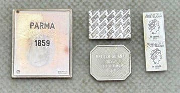 Italië, Brits-Guiana, Duitsland, Cookeilanden. Lote 6
