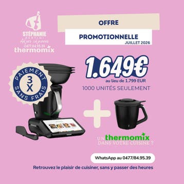 Thermomix (Bimby) TM7 Liège – Accessoires offerts, Verzenden, Neuf
