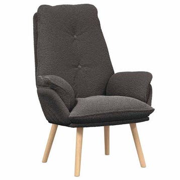 Fauteuil donkergrijs | Tweede kansje, OP = OP (relaxstoel), Verzenden