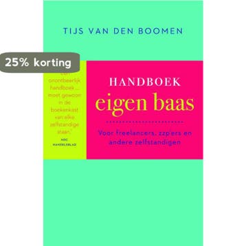 Handboek eigen baas 9789057124594 Tijs van den Boomen, Boeken, Verzenden, Gelezen, Tijs van den Boomen