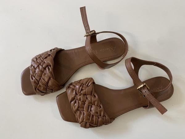 Veiling - Bruine Alesya sandalen maat 36, Kleding | Dames, Schoenen, Nieuw