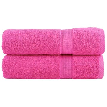 vidaXL Badhanddoeken SOLUND 2 st 600 g/m² 100x150 cm, Verzenden, Nieuw