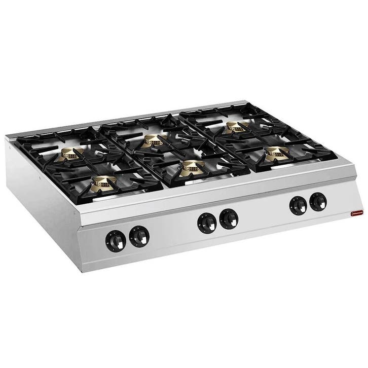 Fornuis | MAXIMA 900+ | Gas | 6 Branders (6x 10kW) |, Zakelijke goederen, Horeca | Keukenapparatuur, Nieuw in verpakking, Verzenden