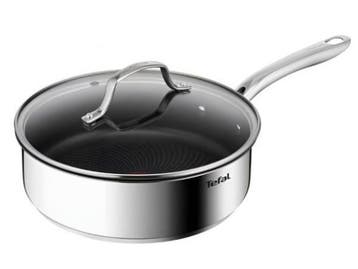 Veiling - TEFAL Koekenpan met deksel 24 cm, Nieuw