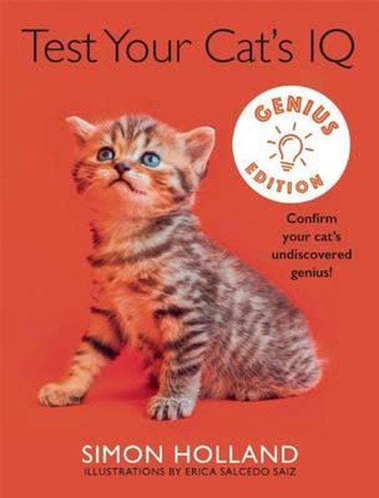 Test Your Cats IQ Genius 9781510704879 Simon Holland, Boeken, Taal | Engels, Zo goed als nieuw, Verzenden