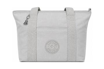 Kipling Handtas Grijs, Verzenden, Zo goed als nieuw, Grijs