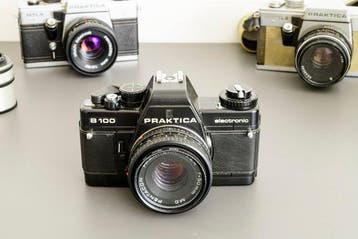 Praktica 35mm SLR collectie **lees tekst** | Analoge camera