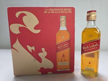 Johnie Walker Red Label Whisky 35 (22x) fles(sen), Ophalen
