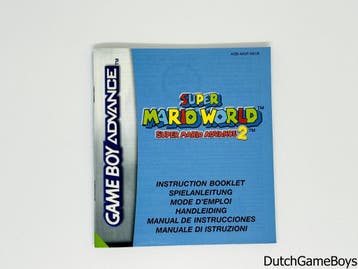 Gameboy Advance / GBA - Super Mario World - Super Mario Adva, Games en Spelcomputers, Verzenden, Gebruikt