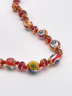 verre de Murano - Collier - verre de Murano avec des