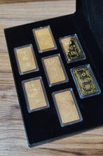 Themacollectie - US-dollars ingoten, 24-karaats goud verguld