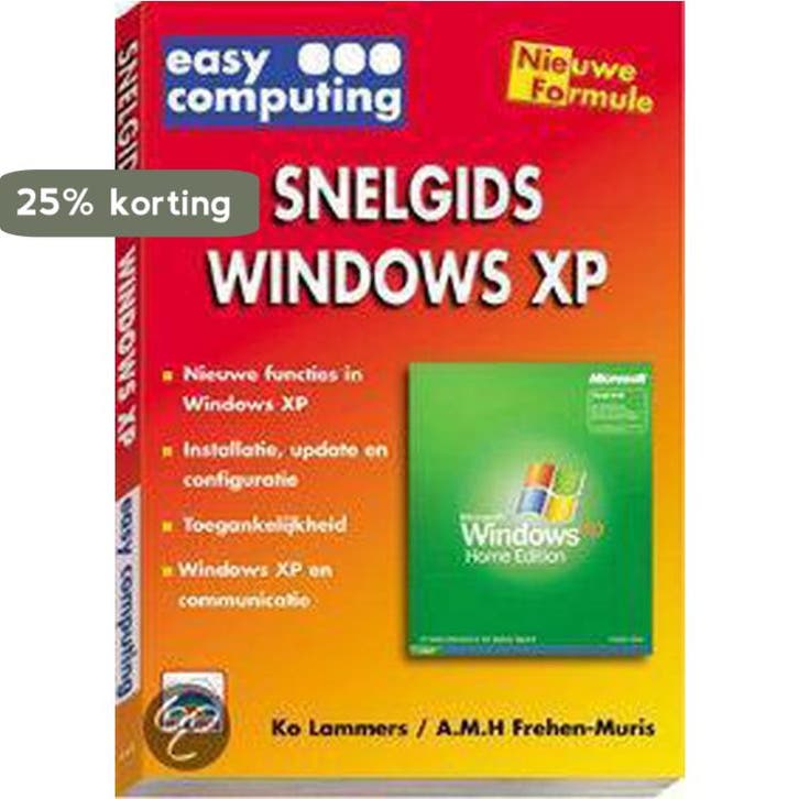 Windows XP / Easy computing snelgids 9789051674484, Livres, Informatique & Ordinateur, Envoi