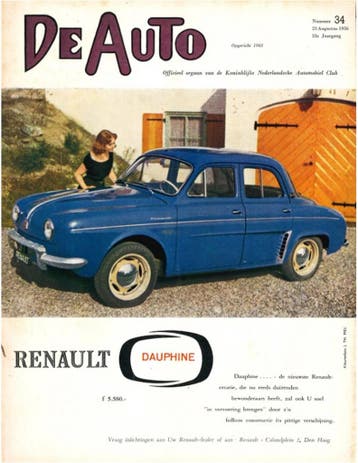 1956 DE AUTO MAGAZINE 34 NEDERLANDS, Nieuw