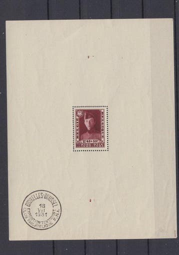 Belgique 1931 - Année complète 1931 - OBP ; 315/332 + BL 3