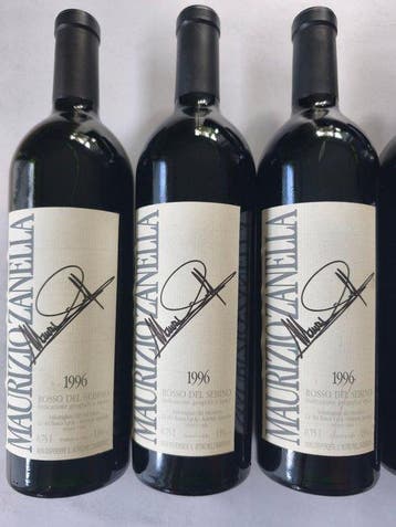 1996 Maurizio Zanella Ca` del Bosco Rosso del Sebino -, Nieuw